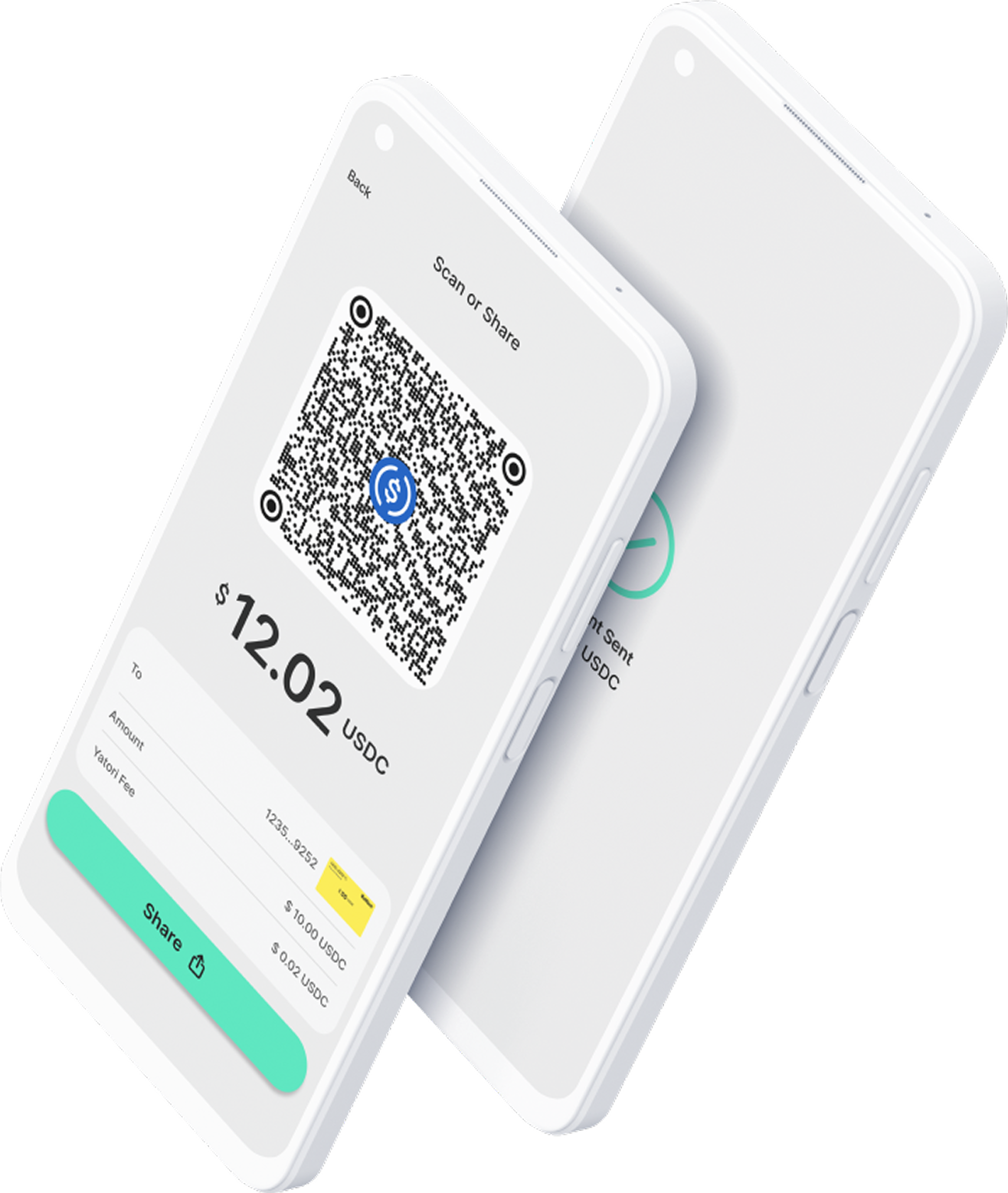 QR code payment flow