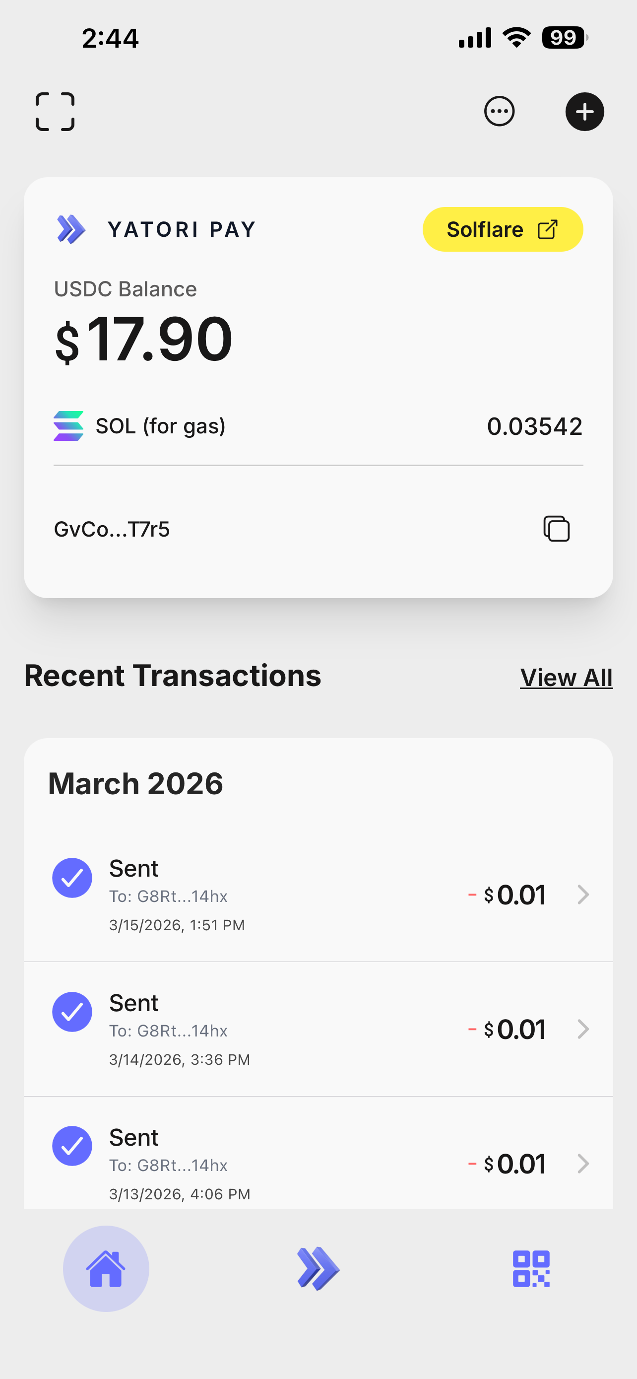 YATORI PAY App Screenshot 1